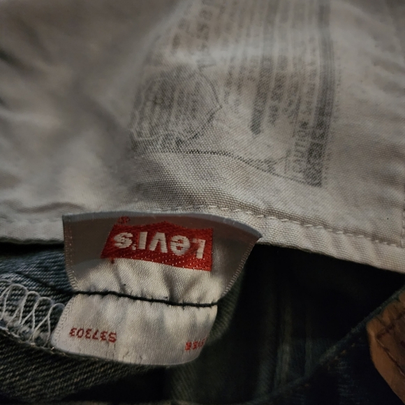 Vintage x 2000s “made in Mexico” 501 Levis Red Tab Indigo Blue Jean - Picture 9 of 12